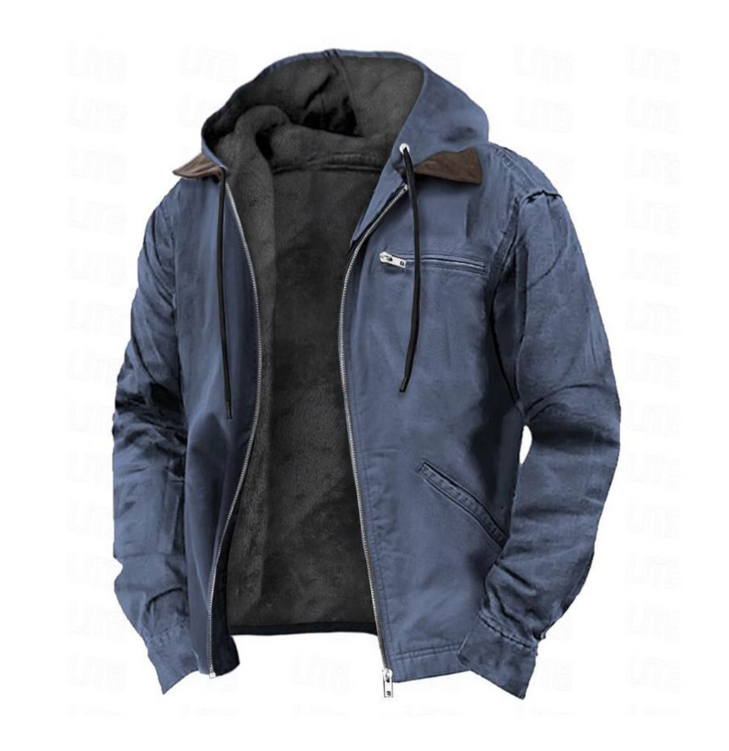Ronan | Men's Full Zip Fleece Hoodie Jacket