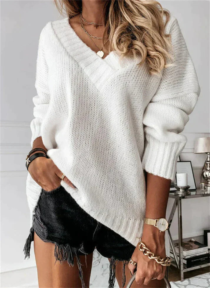 Astrid | Women's Casual V-Neck Sweater