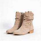Aurora | Women's Chic Suede Cowboy Ankle Boots
