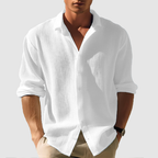 Axton - Men's Relaxed Fit Waffle Texture Shirts