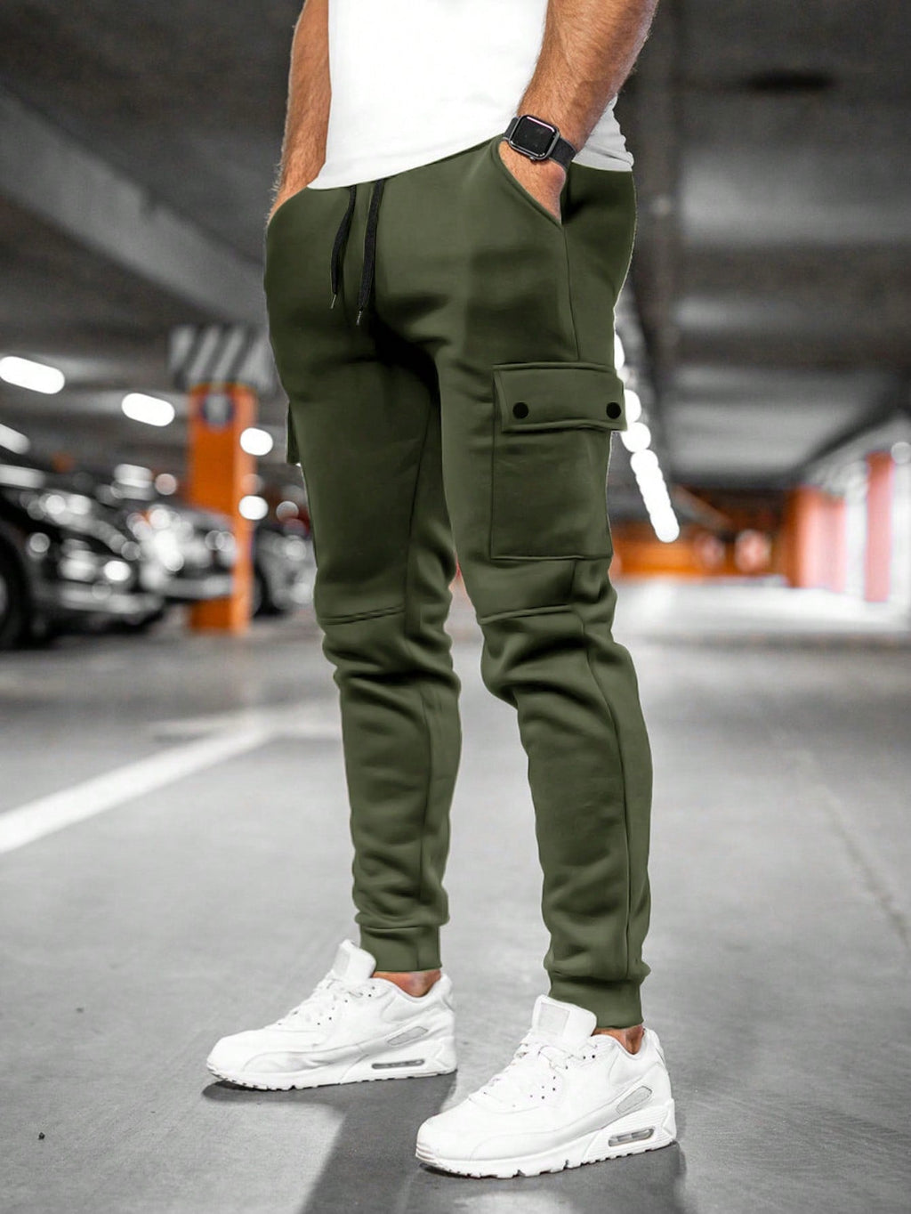 Bram - Men's Cargo Pants with Pocket Detailing