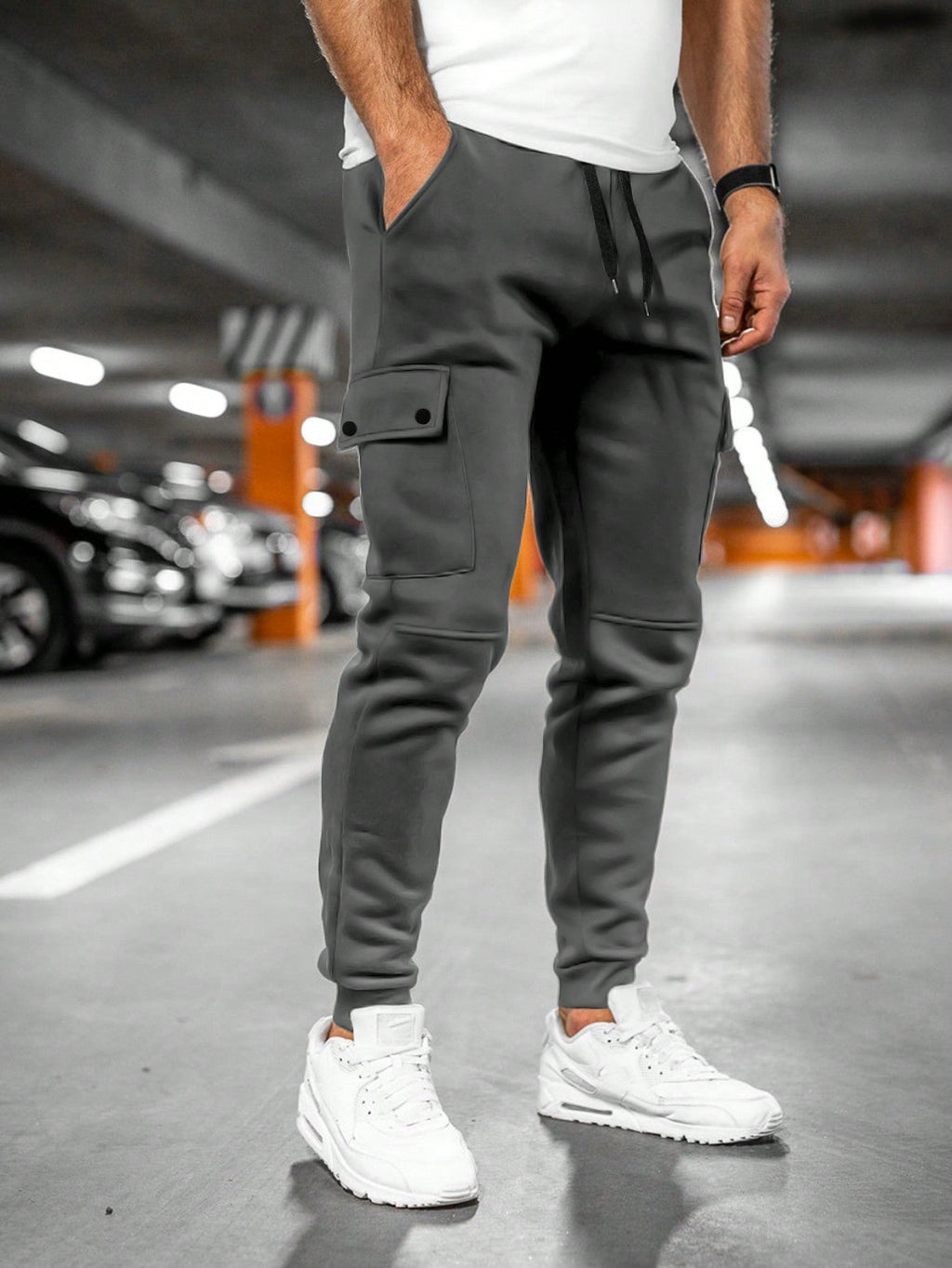 Bram - Men's Cargo Pants with Pocket Detailing