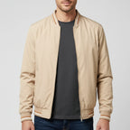 Bram - Men's Classic Bomber Jacket with Contrast Trim
