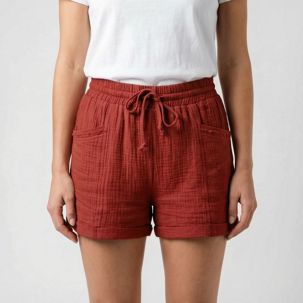 Breezly - Relaxed Drawstring Shorts