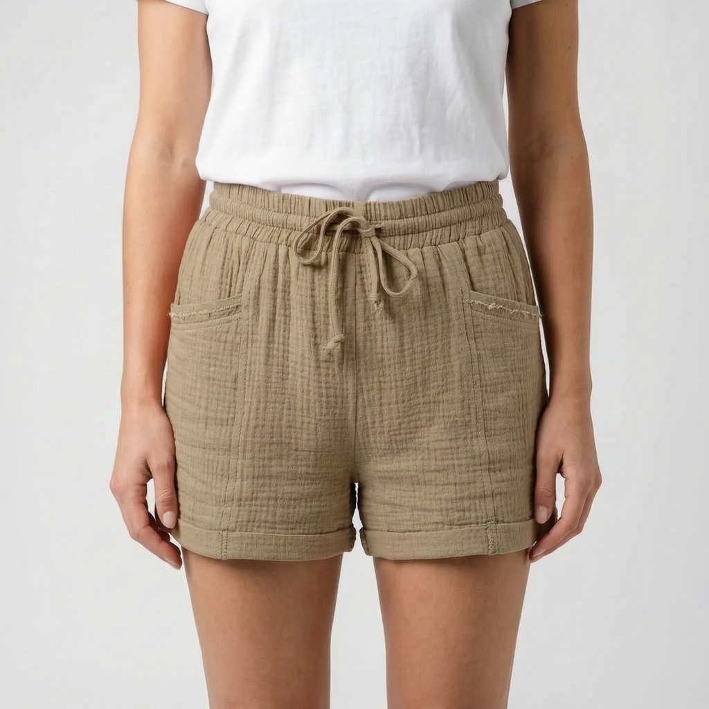 Breezly - Relaxed Drawstring Shorts