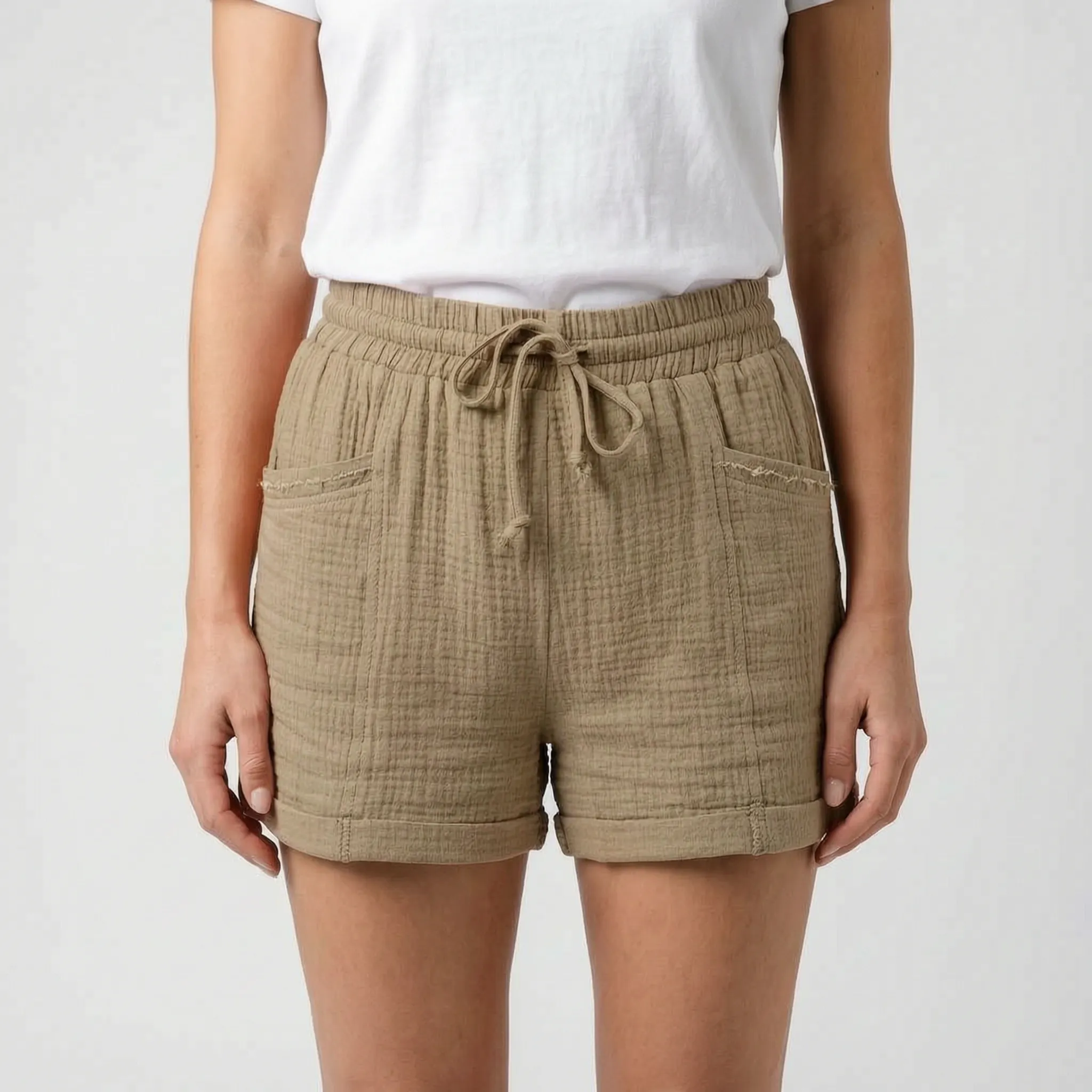 Breezly - Relaxed Drawstring Shorts