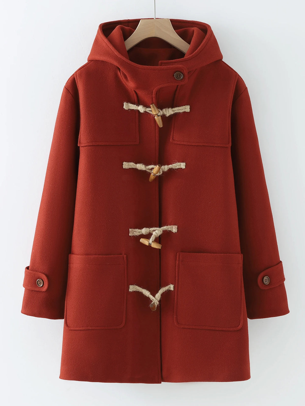 Briar - Women's Classic Wool-Blend Duffle Coat