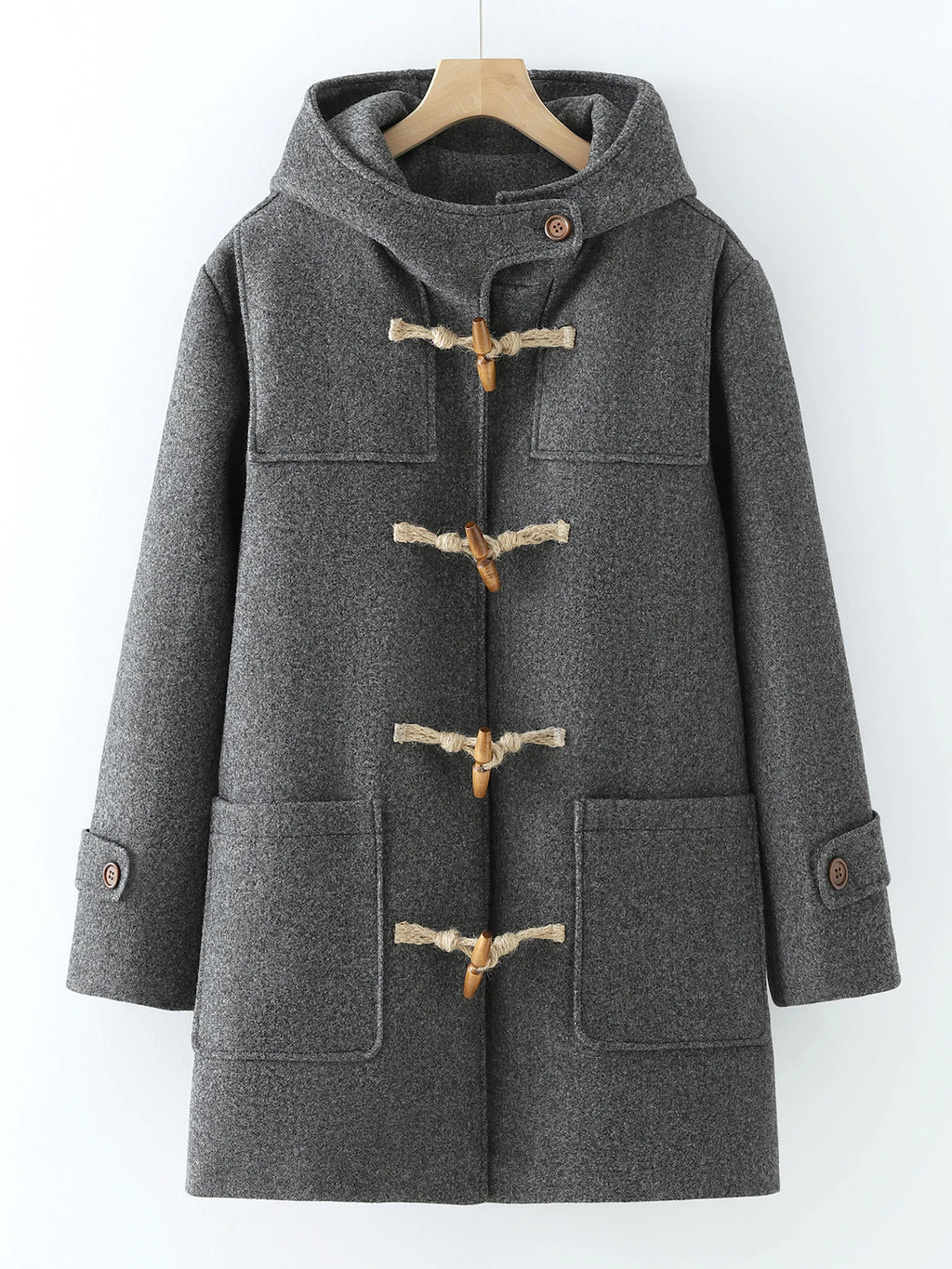 Briar - Women's Classic Wool-Blend Duffle Coat