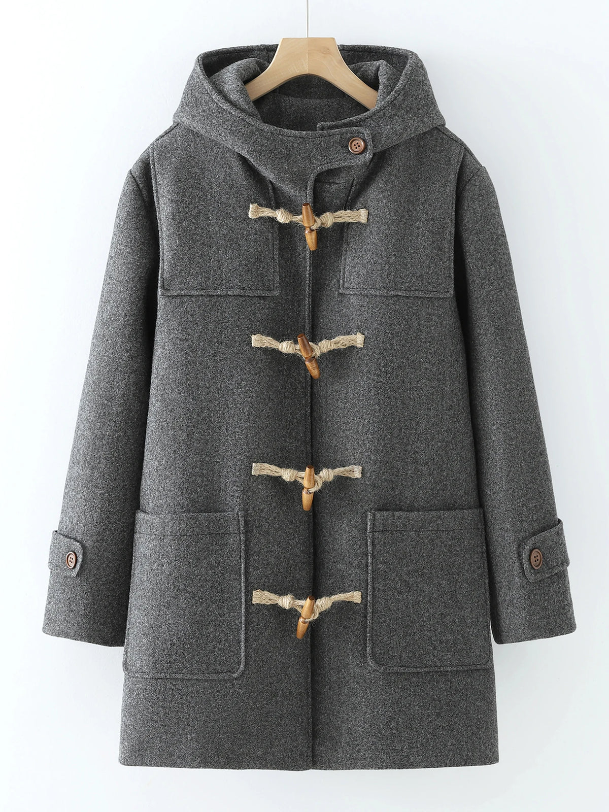 Briar - Women's Classic Wool-Blend Duffle Coat