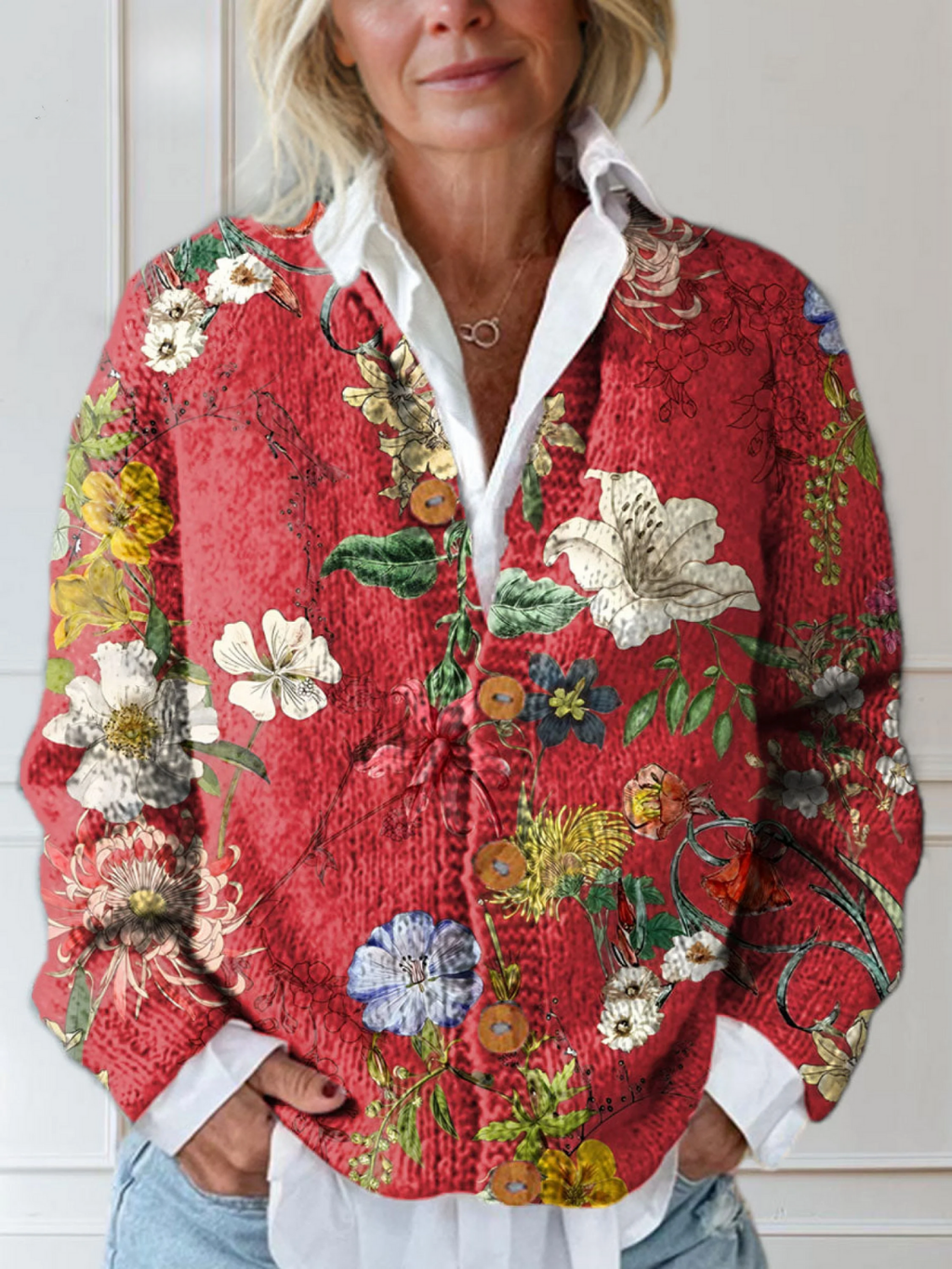 Briony | Women's Floral Cardigan Sweaters