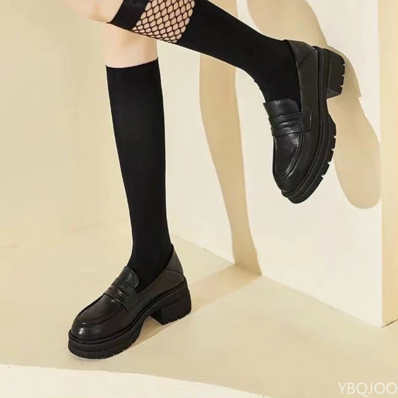 Brynn | Women's Classic Platform Mary Janes