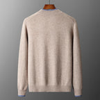 Caden - Men's Soft Knit Zip-Up Sweater