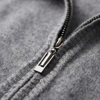 Caden - Men's Soft Knit Zip-Up Sweater