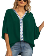Caden | Women's Casual V-Neck Tunic Top