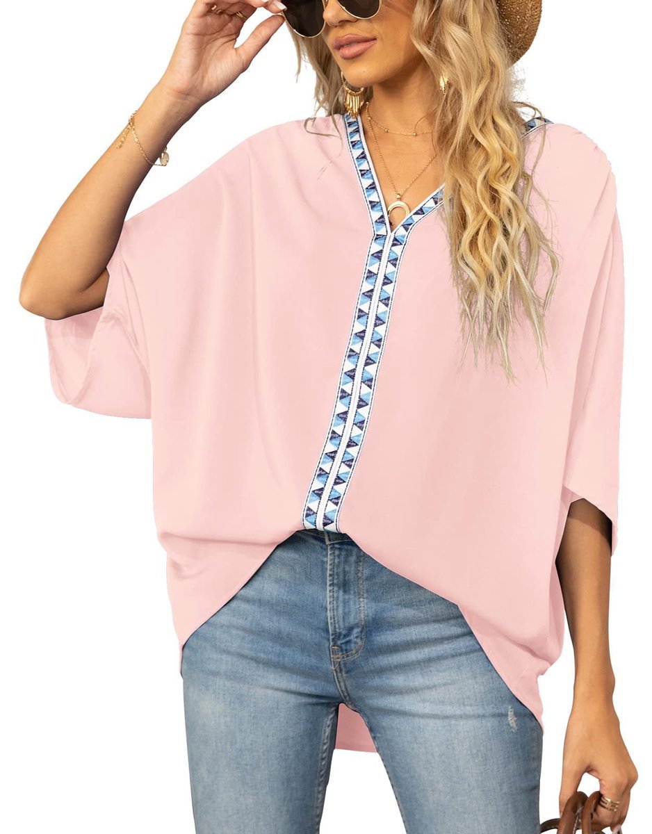 Caden | Women's Casual V-Neck Tunic Top