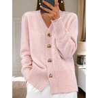 Calla | Women's Comfort Cardigan with Heart Buttons