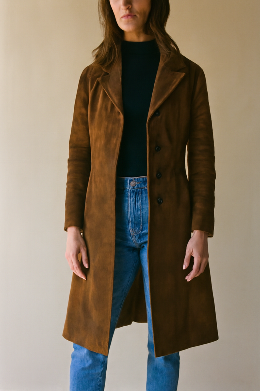 Callista | Women's Single-Breasted Trench Coat