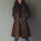 Callista | Women's Single-Breasted Trench Coat