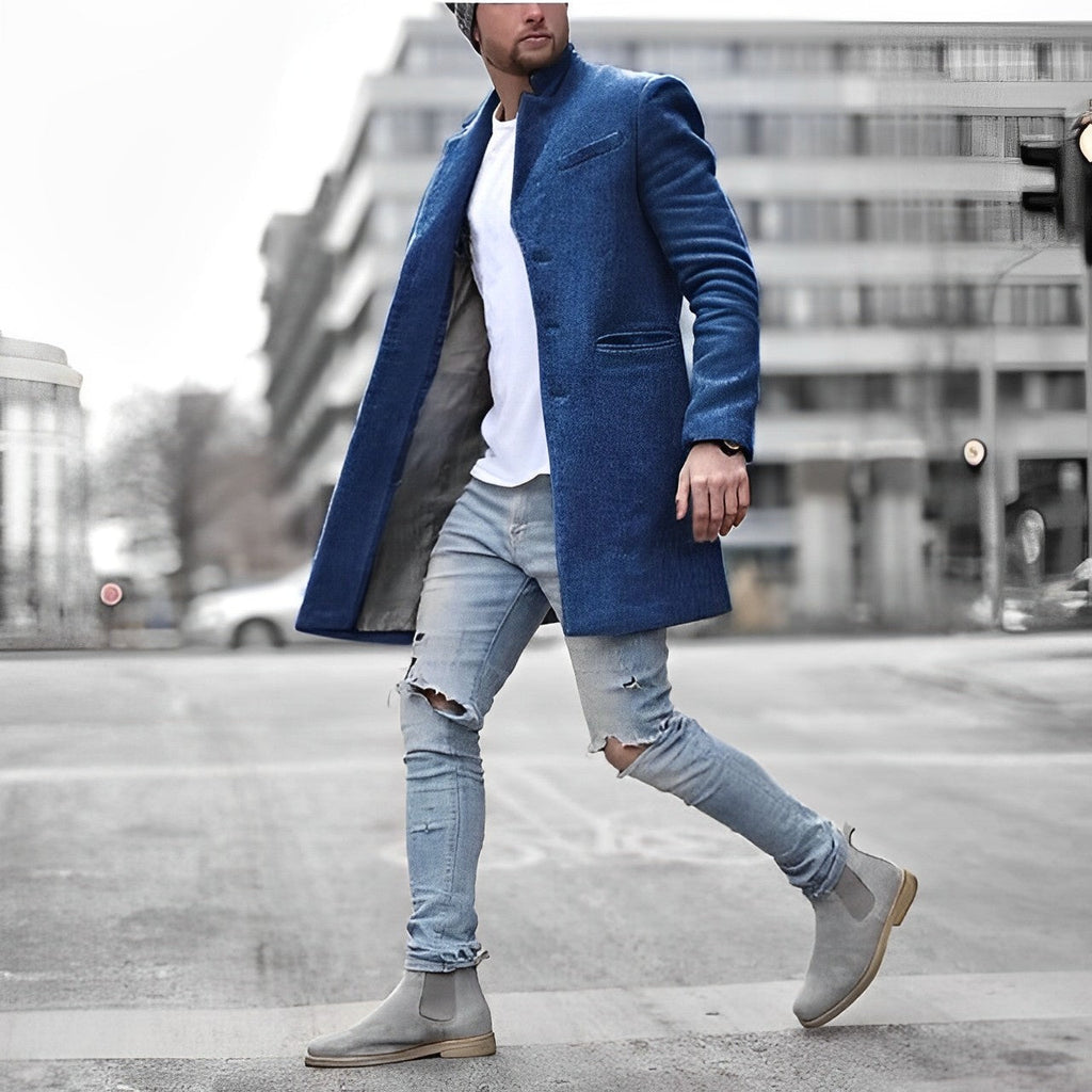 Idris | Men's Slim Fit Coat with Modern Style
