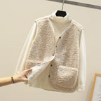 Carys - Women's Cozy Fleece Vest Jacket