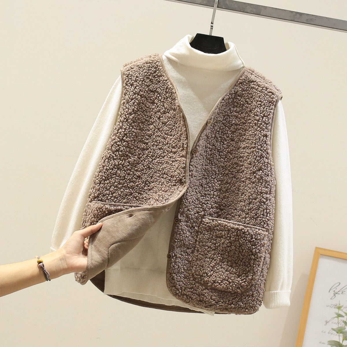 Carys - Women's Cozy Fleece Vest Jacket