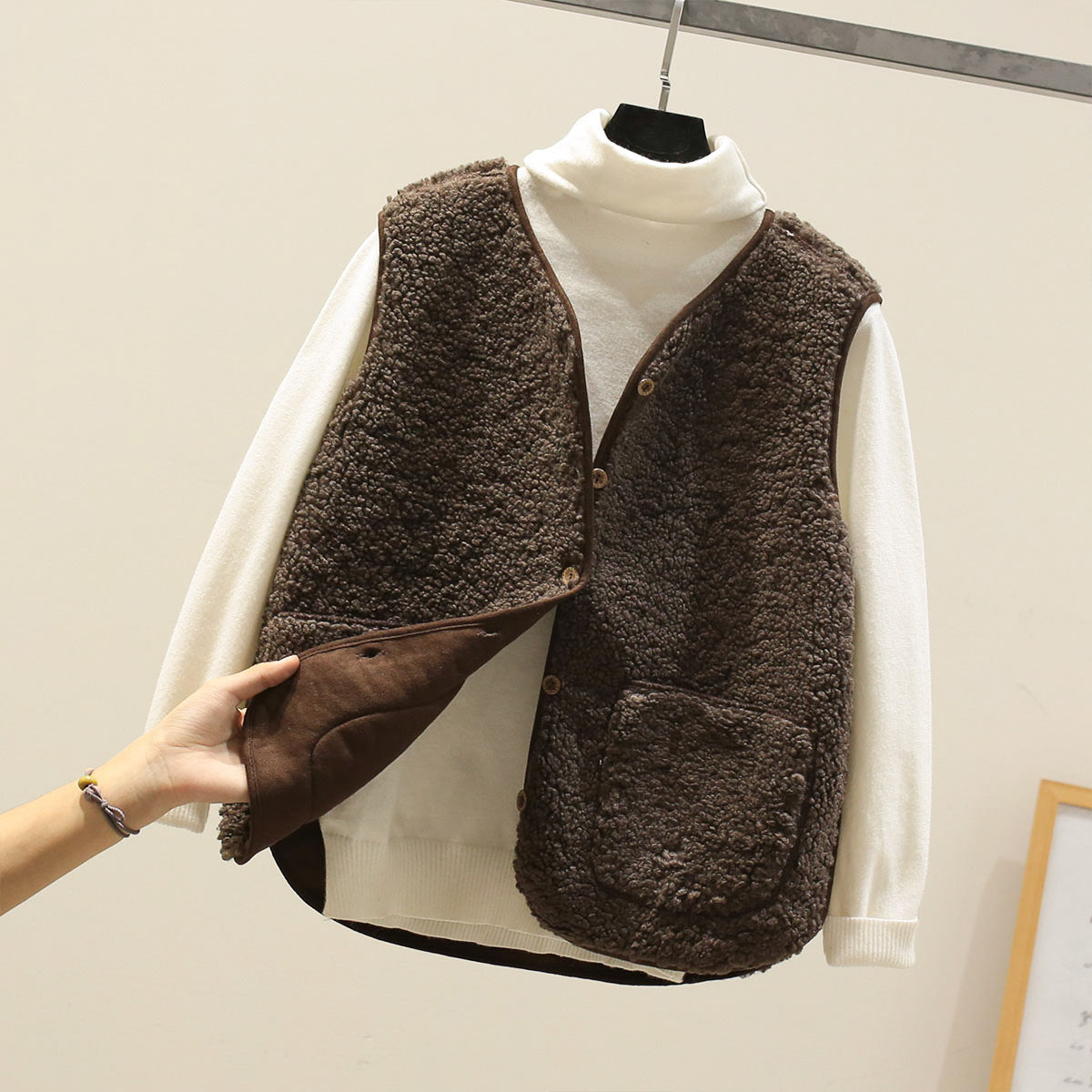 Carys - Women's Cozy Fleece Vest Jacket