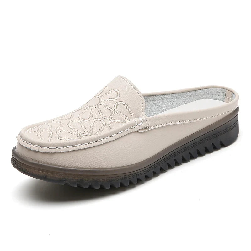 Carys | Women's Floral Clogs with Flexible Sole