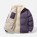 Caspian - Men's Reversible Sherpa Puffer Jacket