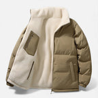 Caspian - Men's Reversible Sherpa Puffer Jacket