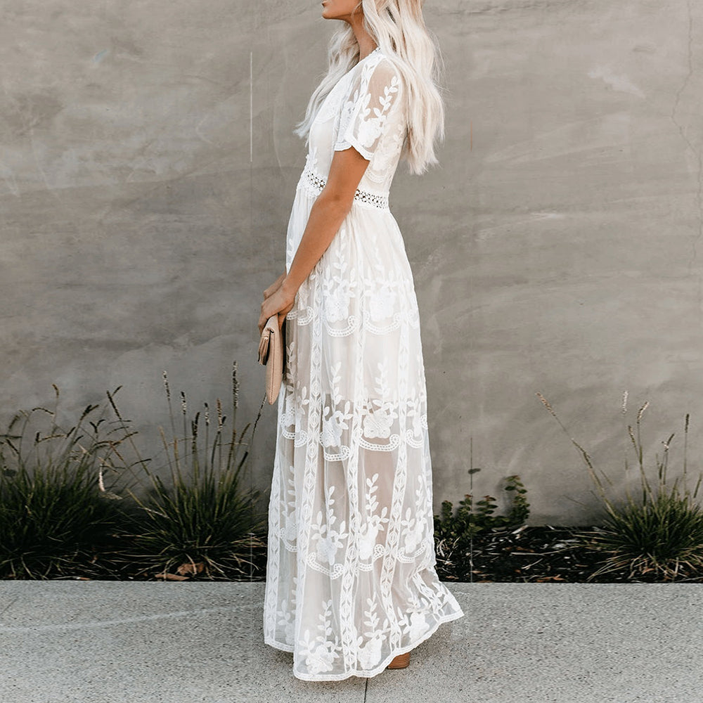 Colette | Women's Elegant Wedding Guest Maxi Dress