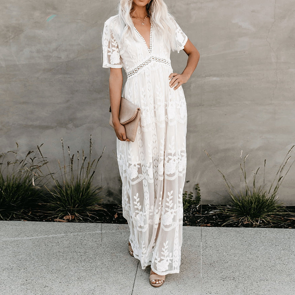 Colette | Women's Elegant Wedding Guest Maxi Dress