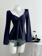 Celeste | Women's Elegant Long Sleeve Going Out Top