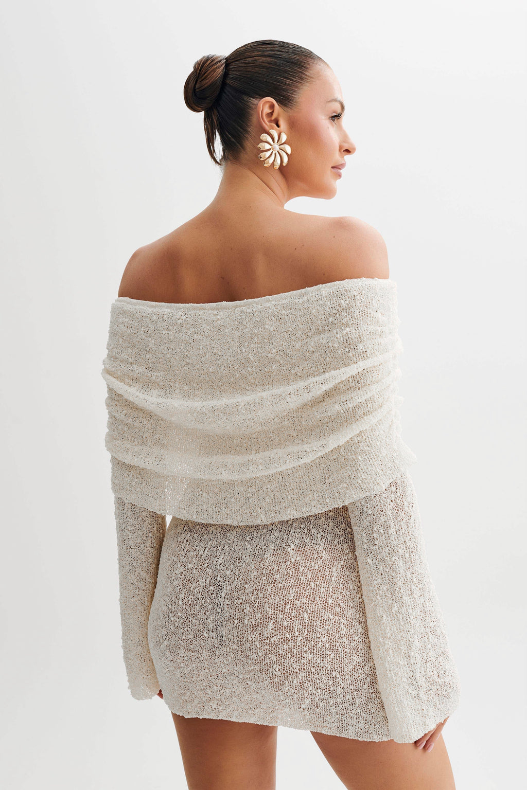Priya | Women's Elegant Off-Shoulder Mini Dress