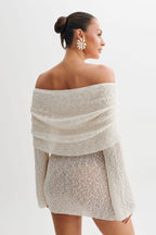 Priya | Women's Elegant Off-Shoulder Mini Dress