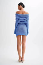 Priya | Women's Elegant Off-Shoulder Mini Dress