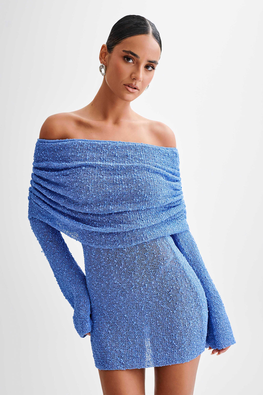 Priya | Women's Elegant Off-Shoulder Mini Dress