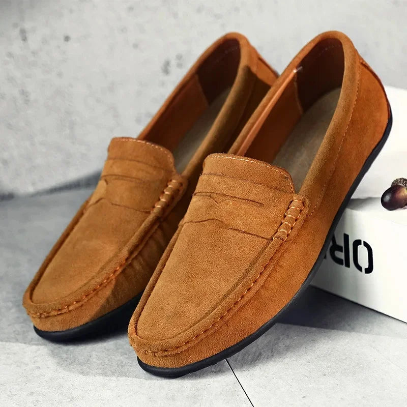 Cillian - Men's Classic Suede Moccasins