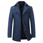 Rowan | Men's Stylish Double-Breasted Trench Coat