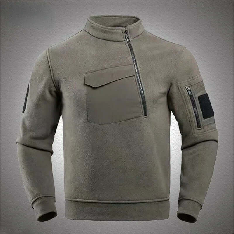 Conrad - Men's Tech Fleece Jacket with Pocket Detailing