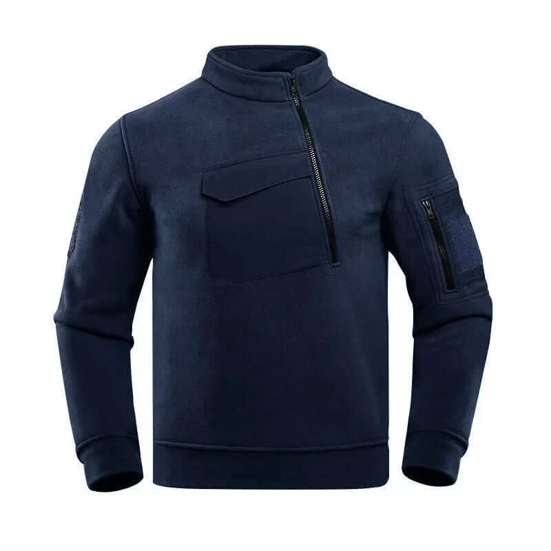 Conrad - Men's Tech Fleece Jacket with Pocket Detailing