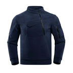 Conrad - Men's Tech Fleece Jacket with Pocket Detailing