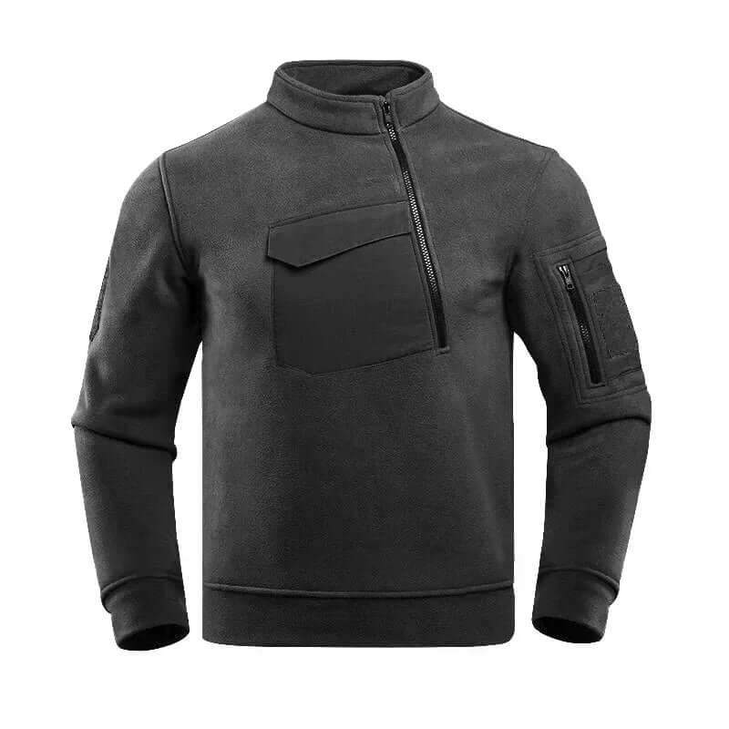 Conrad - Men's Tech Fleece Jacket with Pocket Detailing