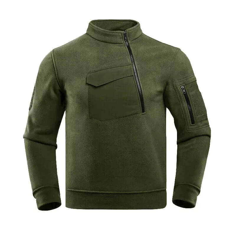 Conrad - Men's Tech Fleece Jacket with Pocket Detailing
