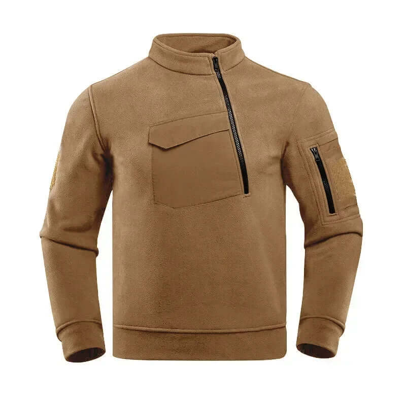 Conrad - Men's Tech Fleece Jacket with Pocket Detailing