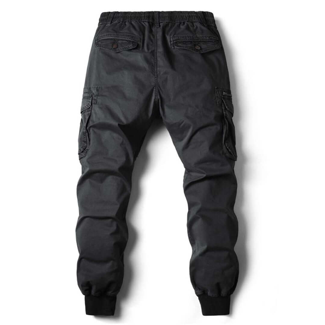 Idris | Men's Relaxed Fit Cargo Pants with Elastic Cuffs
