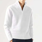 Damon - Men's Classic Quarter-Zip Sweater