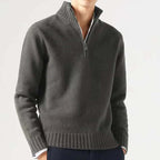 Damon - Men's Classic Quarter-Zip Sweater