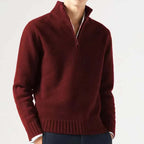 Damon - Men's Classic Quarter-Zip Sweater