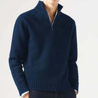 Damon - Men's Classic Quarter-Zip Sweater