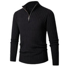 Damon - Men's Classic Quarter Zip Sweater